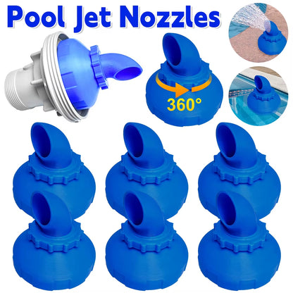 360° Rotatable Pool Jet Nozzle – Swimming Pool Return Inlet for Intex Outlet Pools