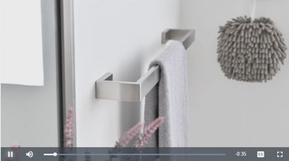 5-Piece Brushed Nickel Bathroom Hardware Set – Stainless Steel Wall-Mounted Accessories