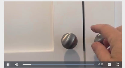 30 Pack Brushed Nickel round Zinc Cabinet Knobs for Kitchen Bathroom Closet Dresser Cabinets