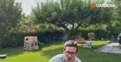 66 ft Retractable Garden Hose Reel – Automatic Rewind with Metal Spike & Nozzle