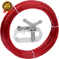 100Ft Pool Cover Winch & Cable Kit – Heavy-Duty Wire Ratchets for Winter Pool Protection